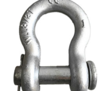 G213 US Type Round Pin Anchor Shackle